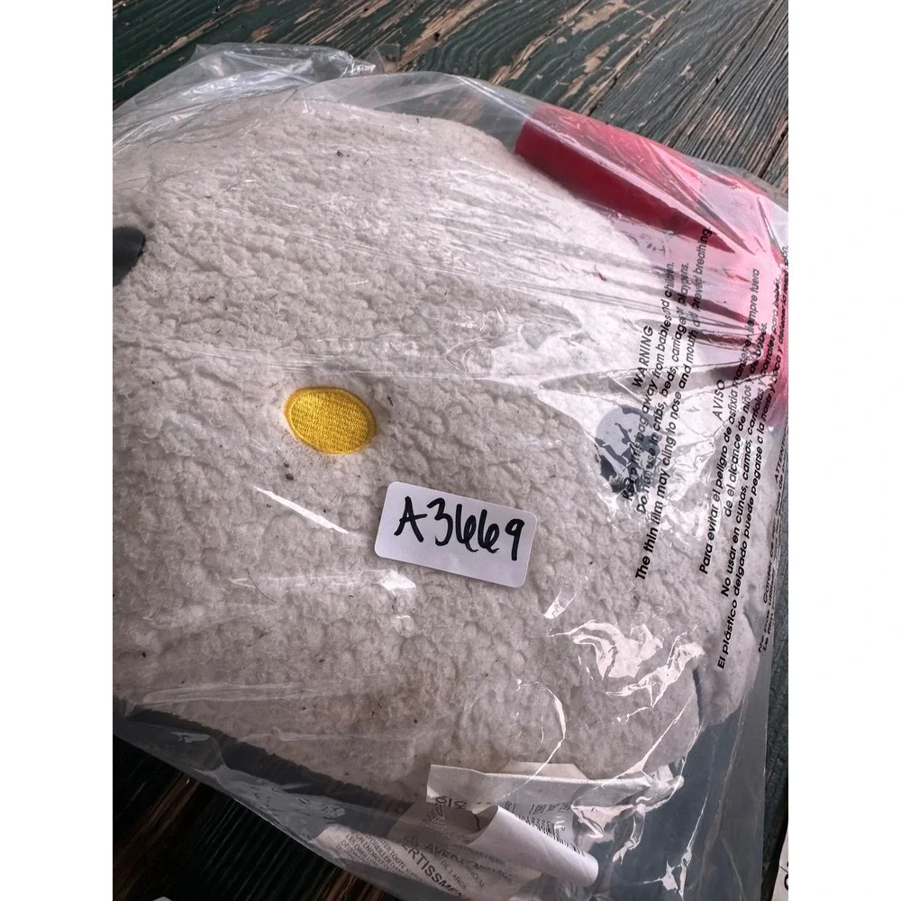 Hello Kitty Sanrio White Sherpa Plush Decorative Pillow Red Bow Jay Franco 15in